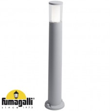 Φωτιστικό Κολωνάκι 80cm με ντουί GU10 LED 6W 230V 600lm CCT Ρητίνης Γκρι IP55 Fumagalli Carlo